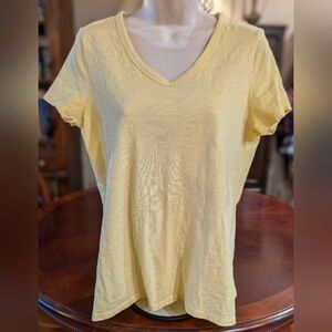 EUC Sundance Yellow T-Shirt, Size Medium